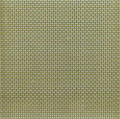 SLM001BS mesh laminate glass brass
