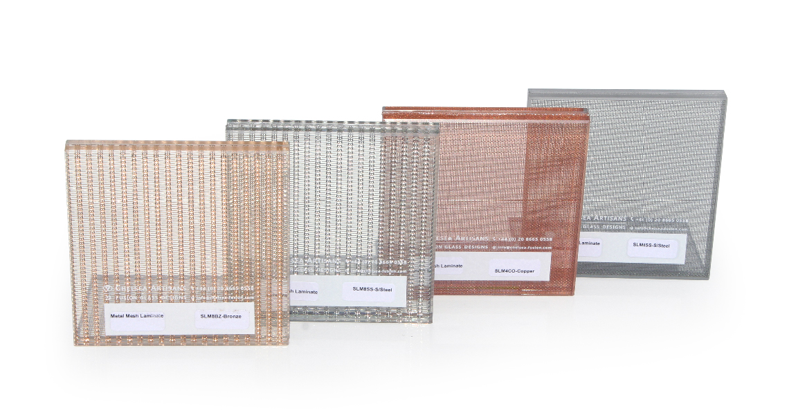 metal mesh laminate glass bronze copper steel 3-01